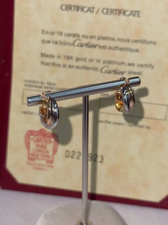 Серьги Cartier