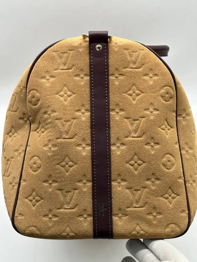 Дорожная Сумка Louis Vuitton из замши