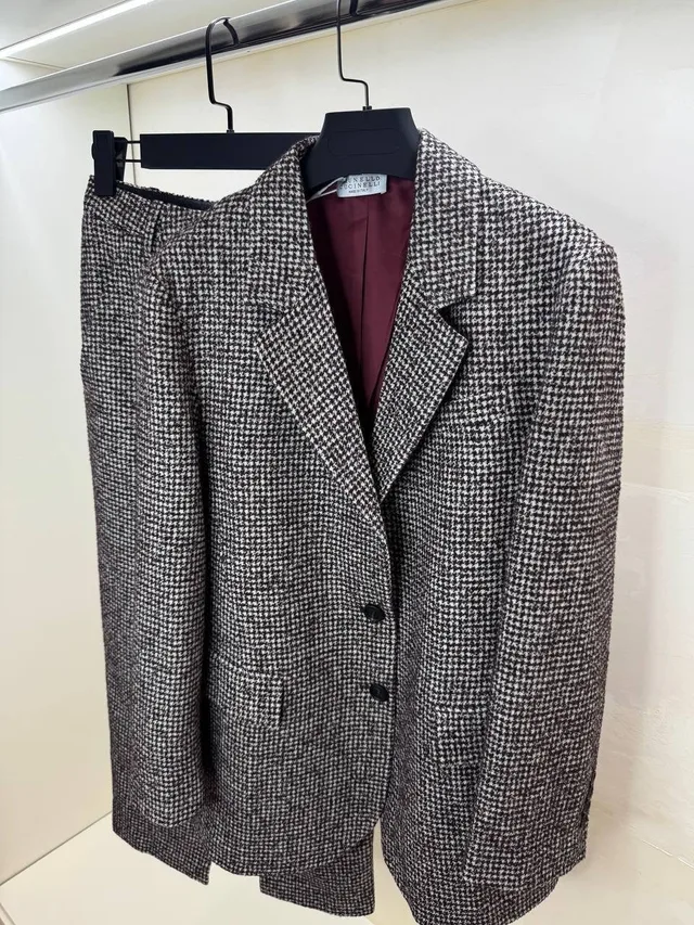 Костюм с юбкой Brunello Cucinelli