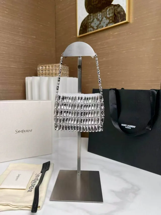 Сумка Ysl Минаудиер 12 см