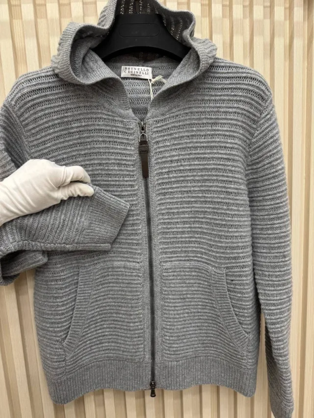 Кофта на молнии Brunello Cucinelli