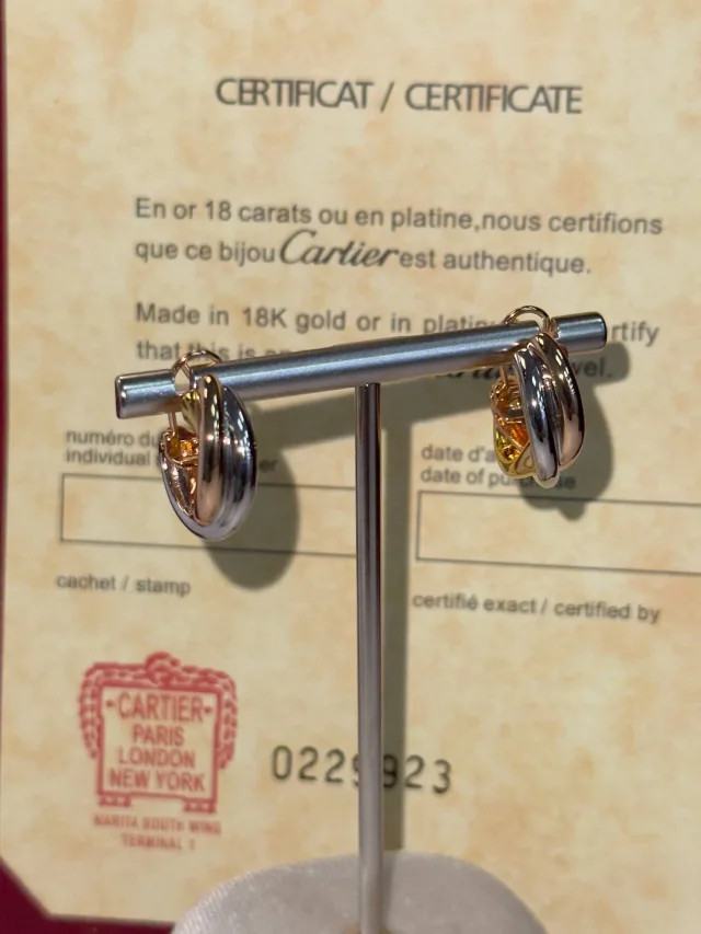 Серьги Cartier