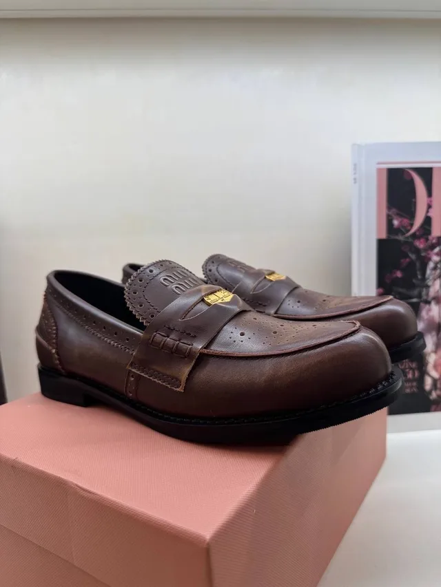 Лоферы Miu Miu