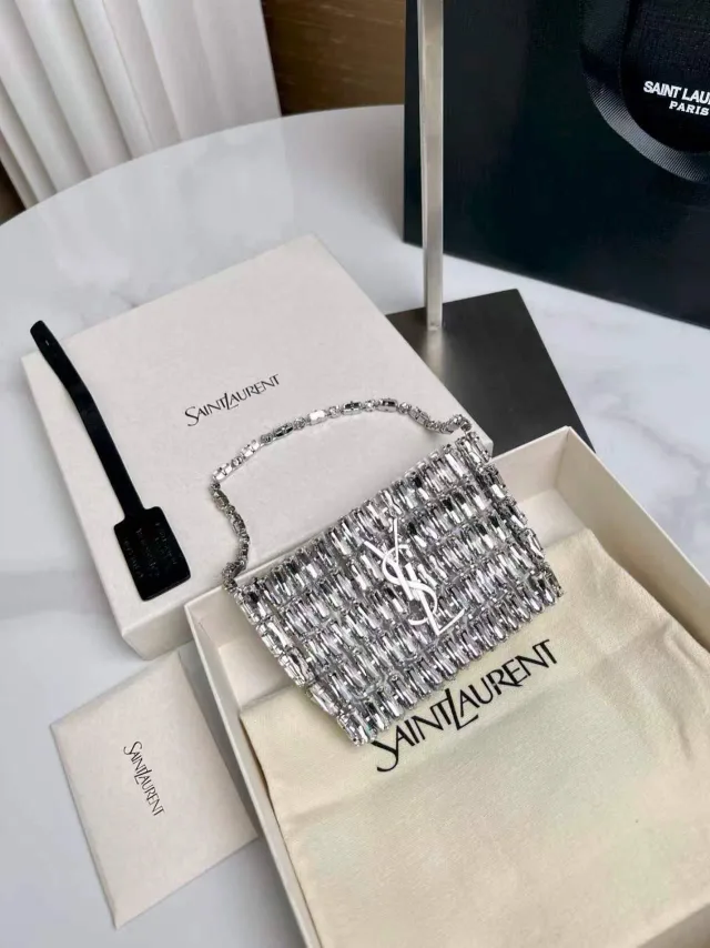 Сумка Ysl Минаудиер 12 см