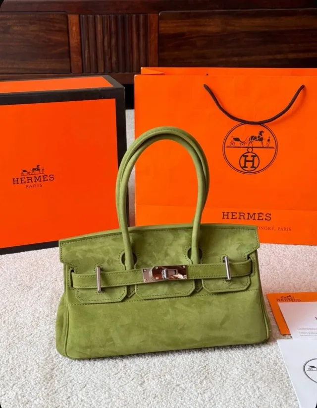 Hermes Birkin mini в замше