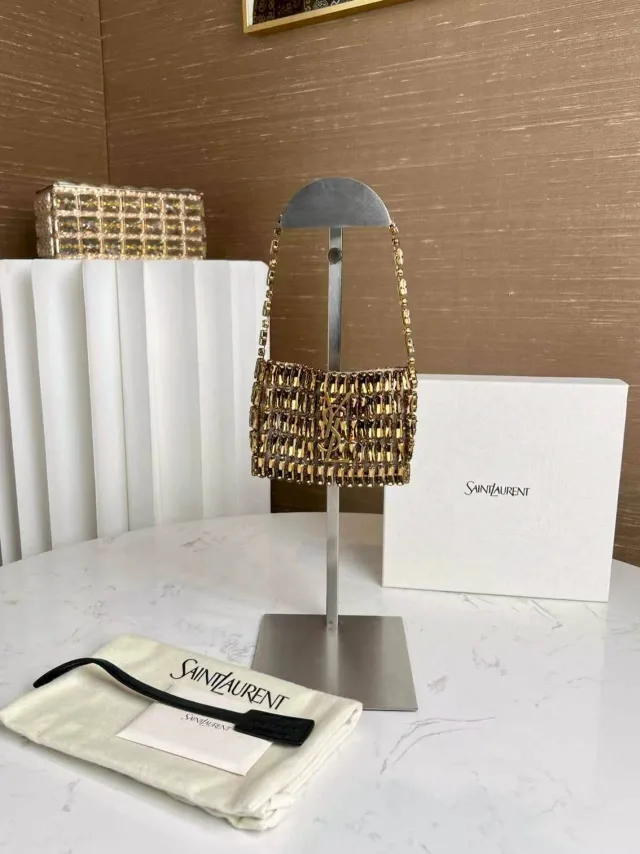 Сумка Ysl Минаудиер 12 см