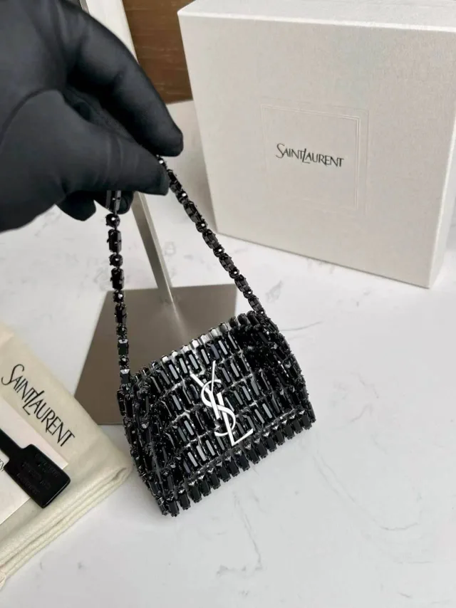 Сумка Ysl Минаудиер 12 см