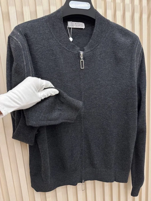 Кофта на молнии Brunello Cucinelli