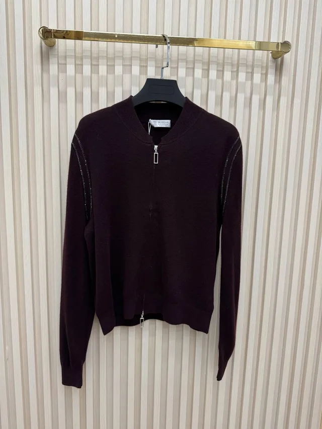 Кофта на молнии Brunello Cucinelli