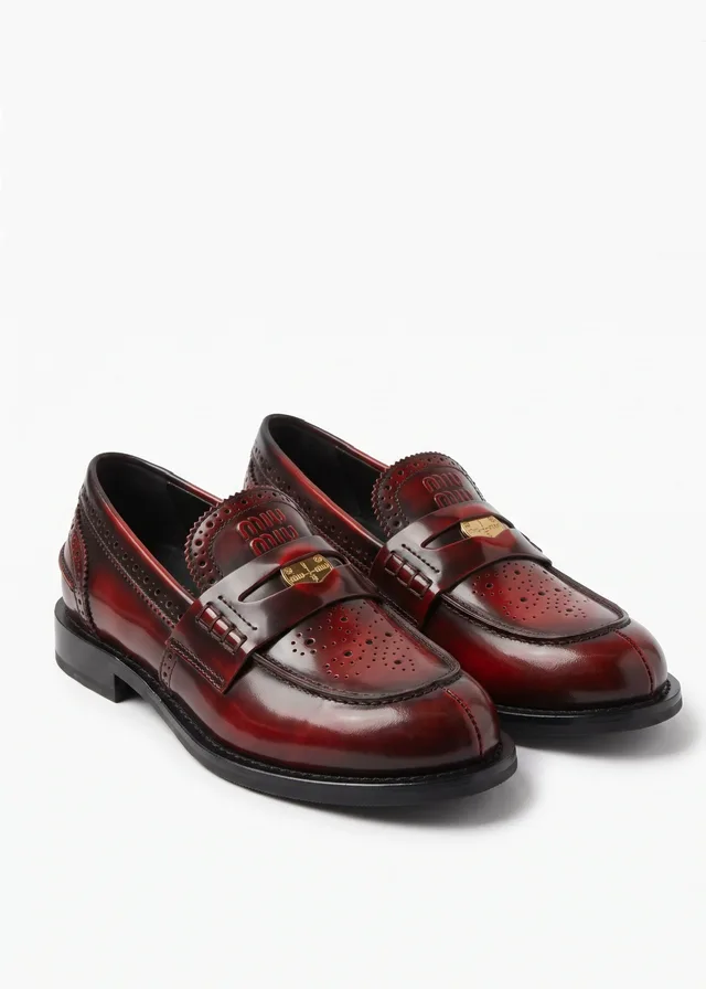 Лоферы Miu Miu