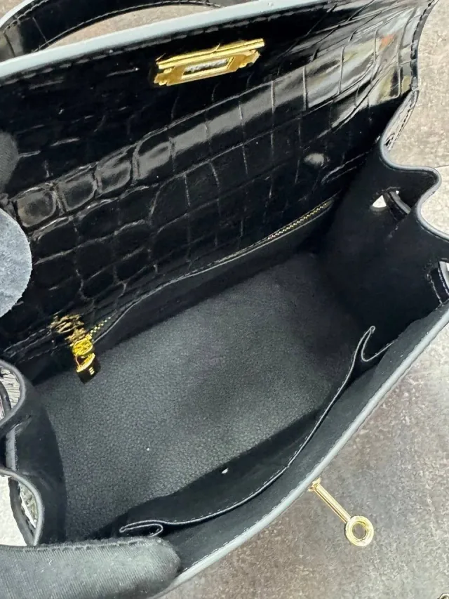 Сумка Hermes 25см Золото