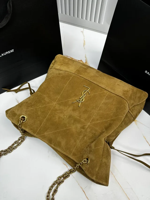 Сумка из замши Saint Laurent
