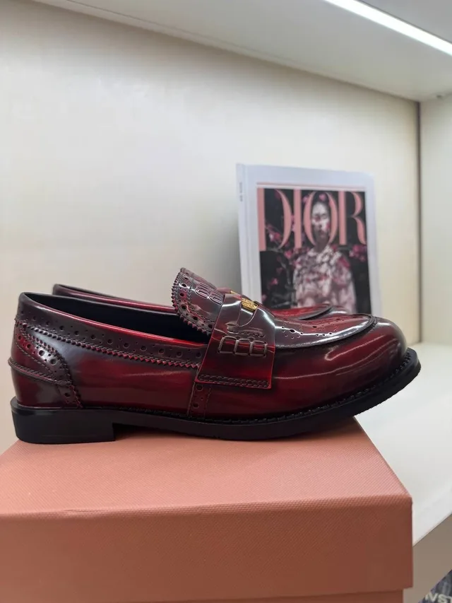 Лоферы Miu Miu