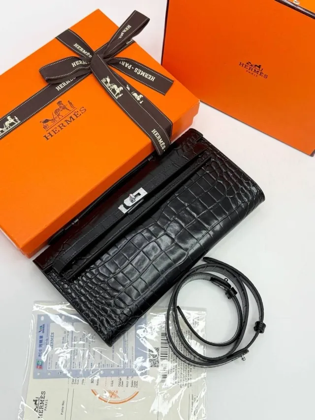 Сумка Hermes из крокодиловый кожи