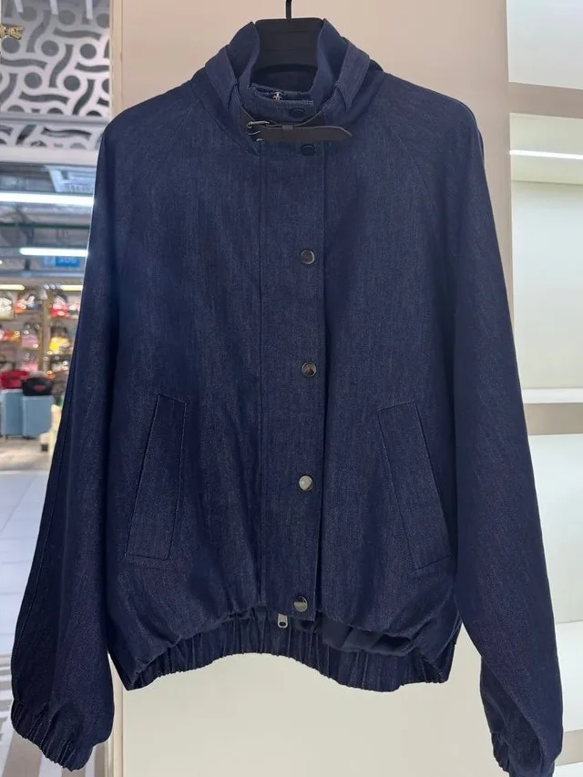 Бомбер джинсовый Brunello Cucinelli