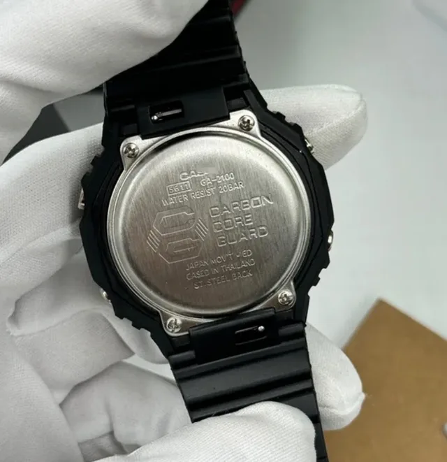 Часы GA2100 LUX WGS13(Чёрные с золотым циферблатом)