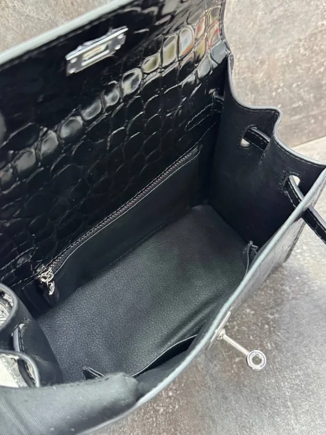 Сумка Hermes 25cm Серебро
