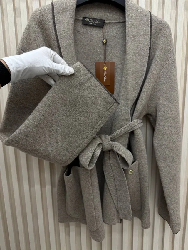 Кардиган с поясом Loro Piana