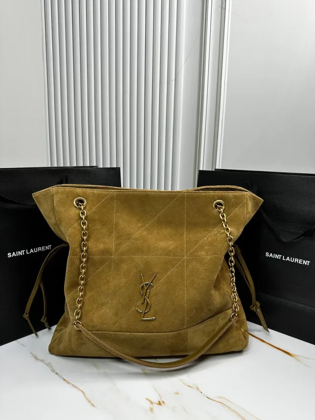 Сумка из замши Saint Laurent