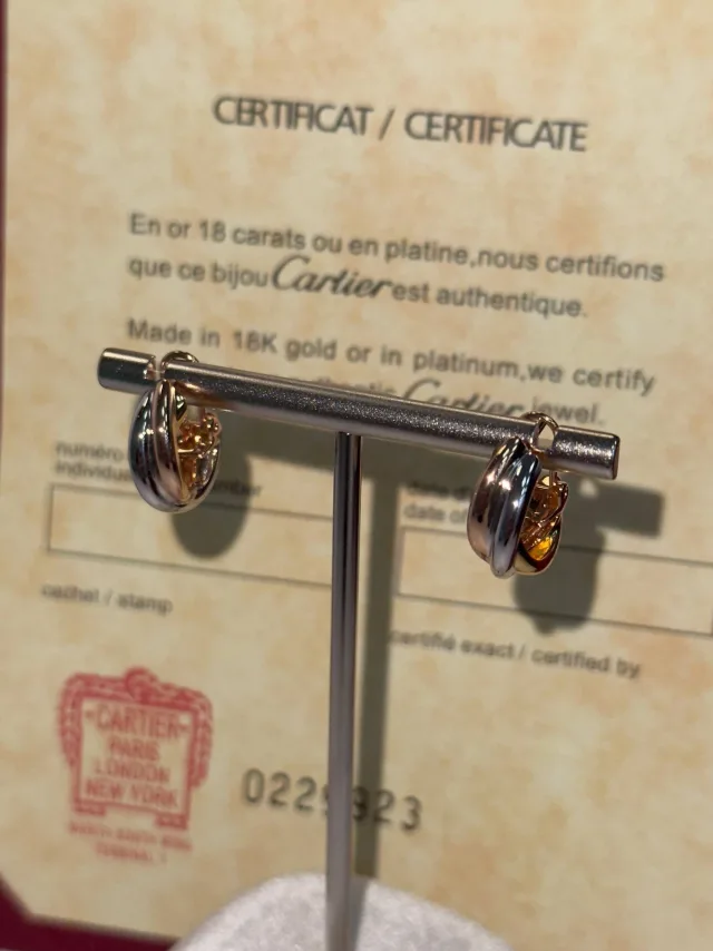 Серьги Cartier