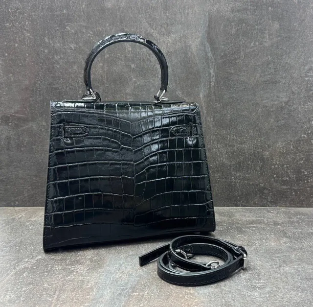 Сумка Hermes 25cm Серебро