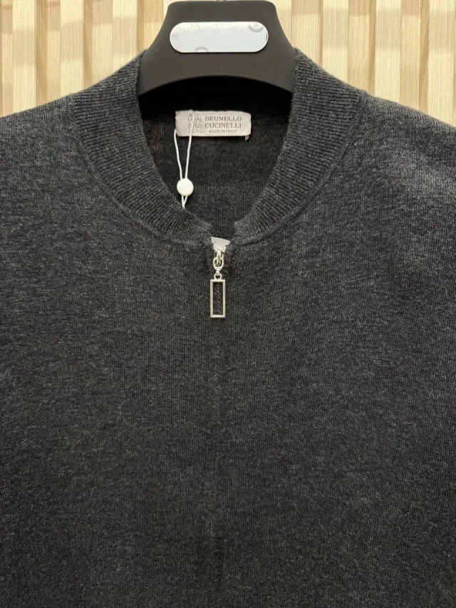 Кофта на молнии Brunello Cucinelli