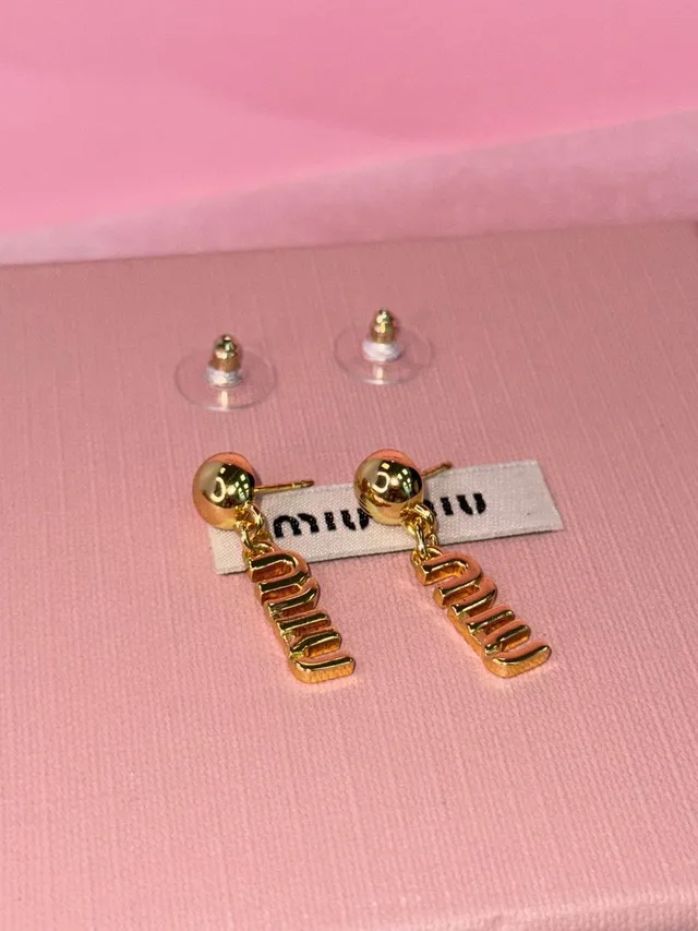 Серьги MiU MiU