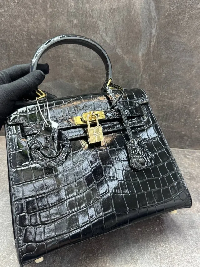 Сумка Hermes 25см Золото