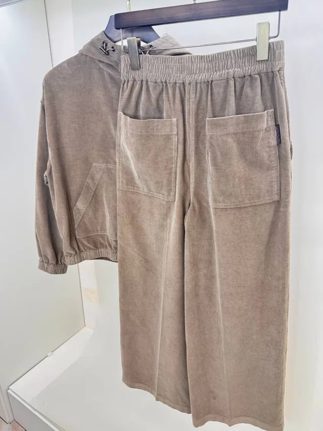 Костюм велюровый Brunello Cucinelli