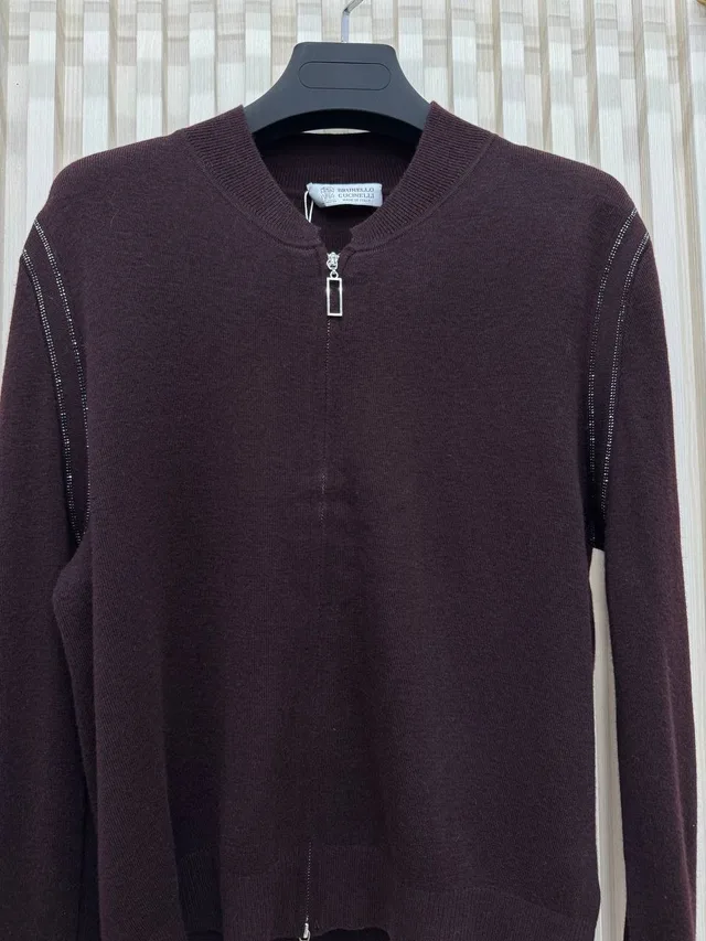 Кофта на молнии Brunello Cucinelli