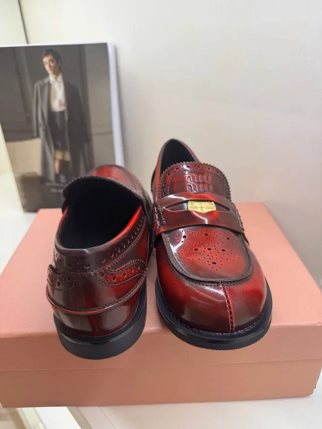 Лоферы Miu Miu
