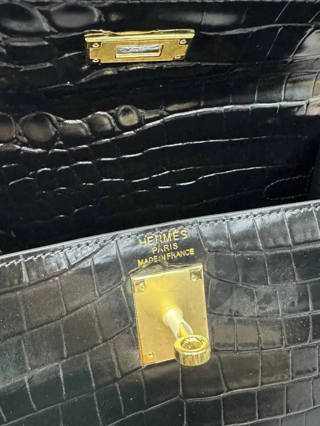 Сумка Hermes 28см Золото