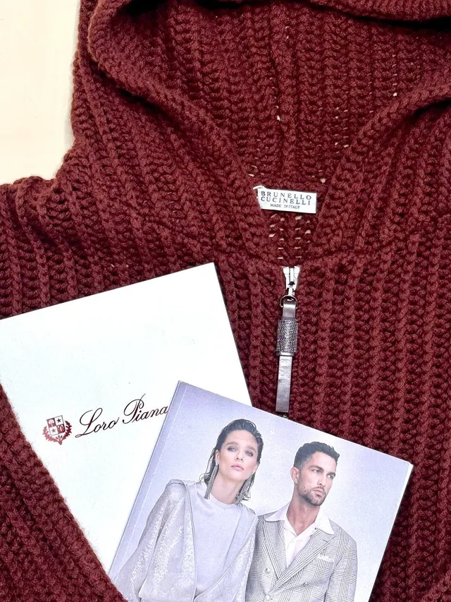 Кофта на молнии Brunello Cucinelli