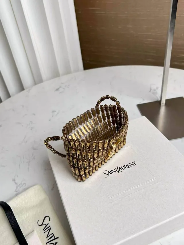 Сумка Ysl Минаудиер 12 см