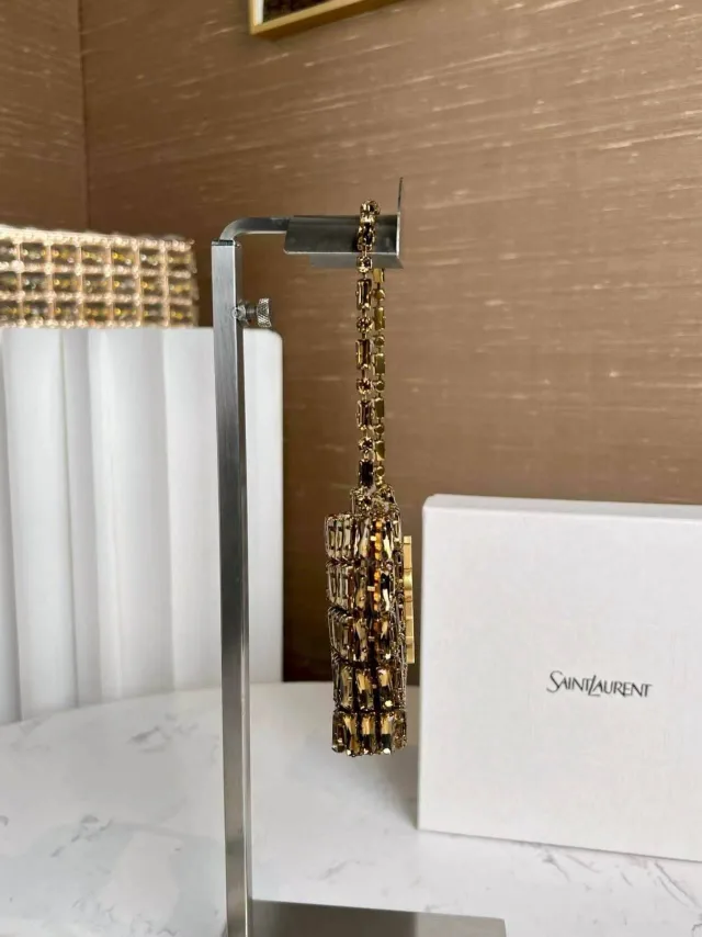 Сумка Ysl Минаудиер 12 см