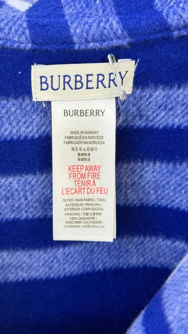 Пончо BURBERRY