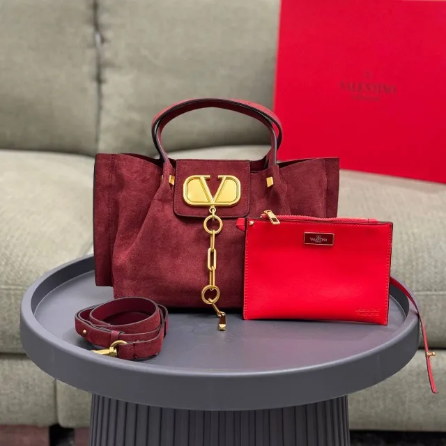 Сумка Valentino mini из замши