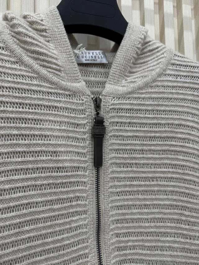 Кофта на молнии Brunello Cucinelli