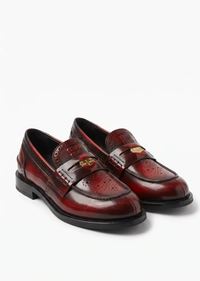 Лоферы Miu Miu