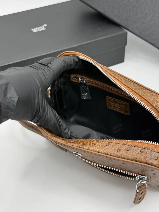 Mont Blanc из кожи страуса