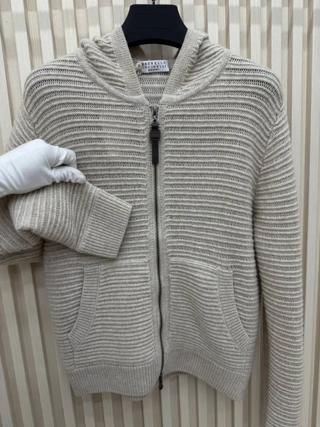 Кофта на молнии Brunello Cucinelli