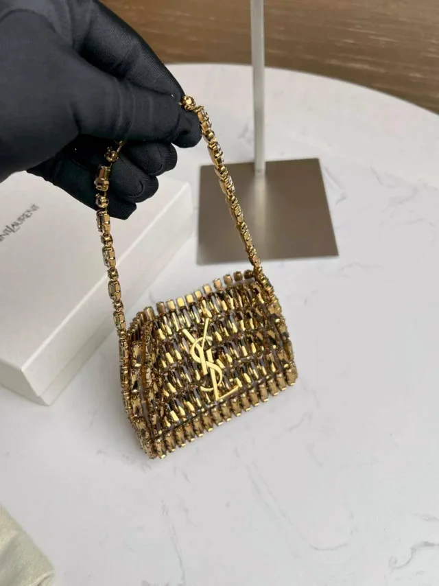 Сумка Ysl Минаудиер 12 см