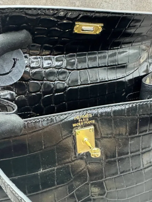 Сумка Hermes 25см Золото
