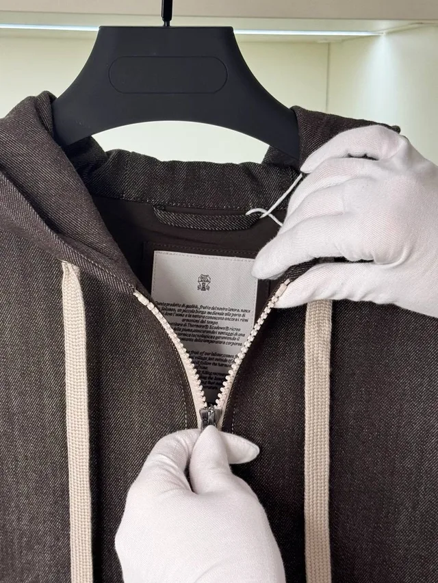 Бомбер джинсовый  Brunello Cucinelli