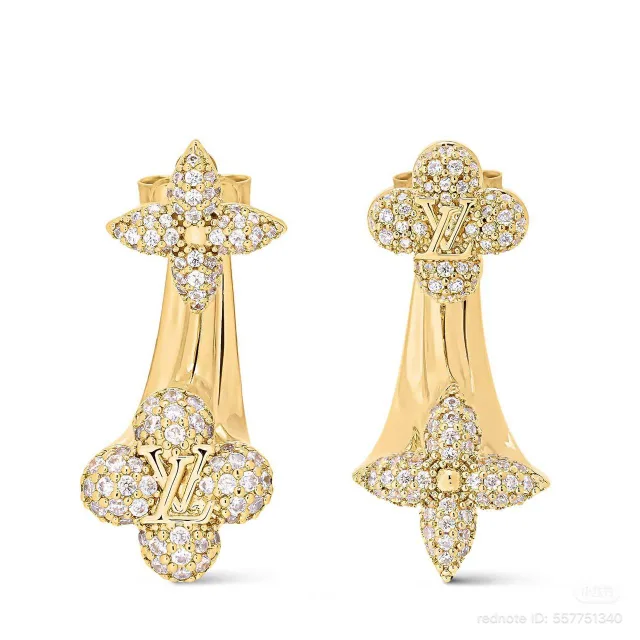 Серьги Louis Vuitton
