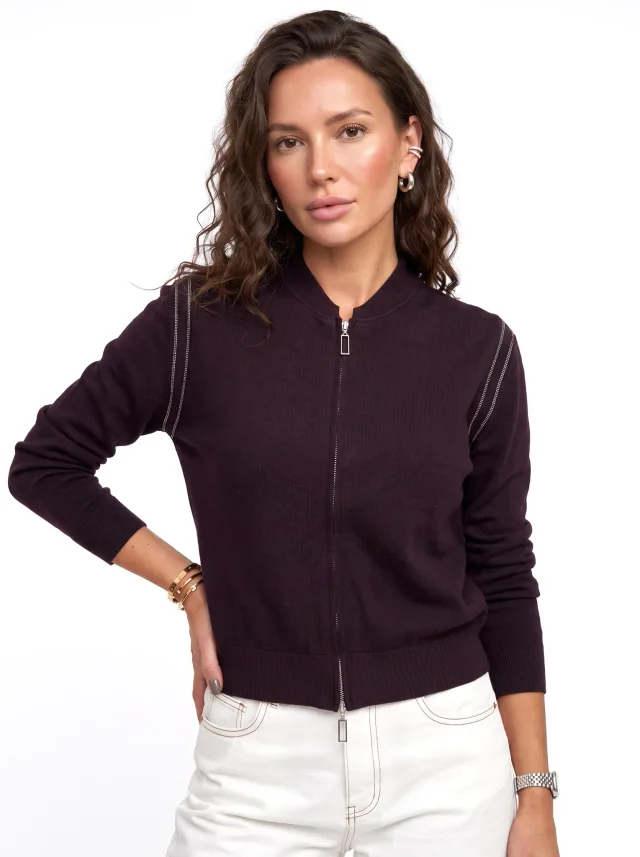 Кофта на молнии Brunello Cucinelli