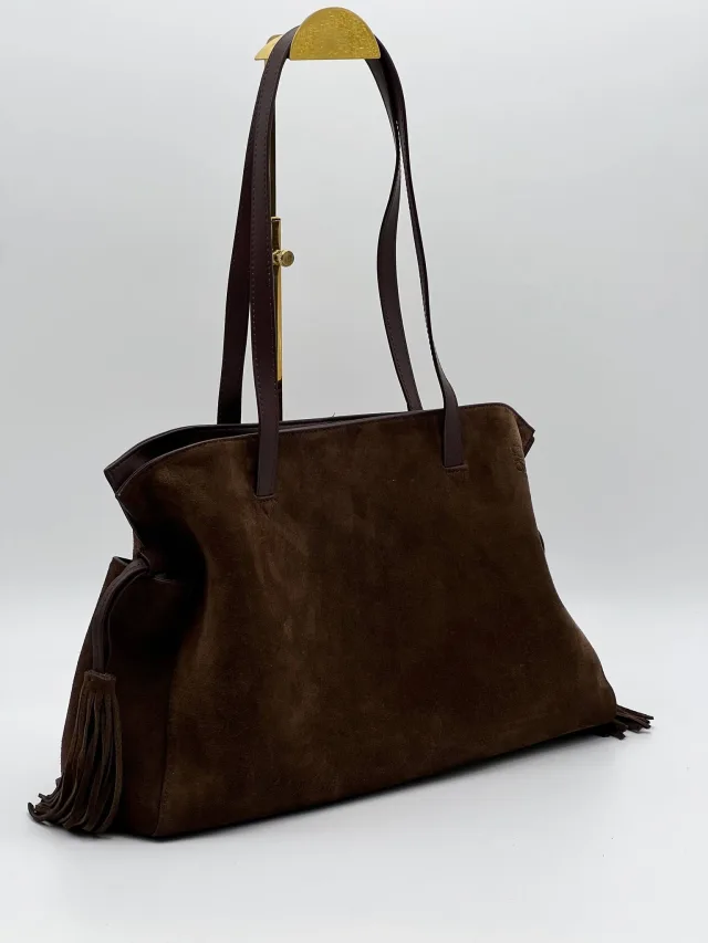Сумка Loewe из замши