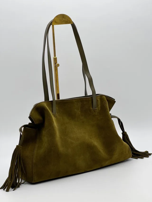 Сумка Loewe из замши
