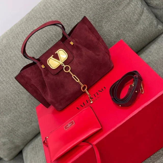 Сумка Valentino mini из замши