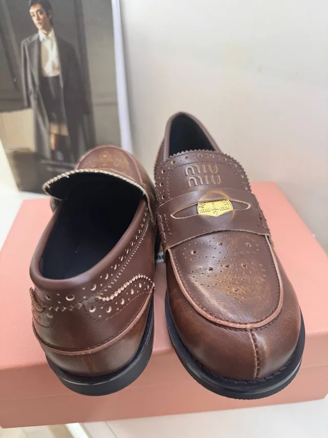 Лоферы Miu Miu